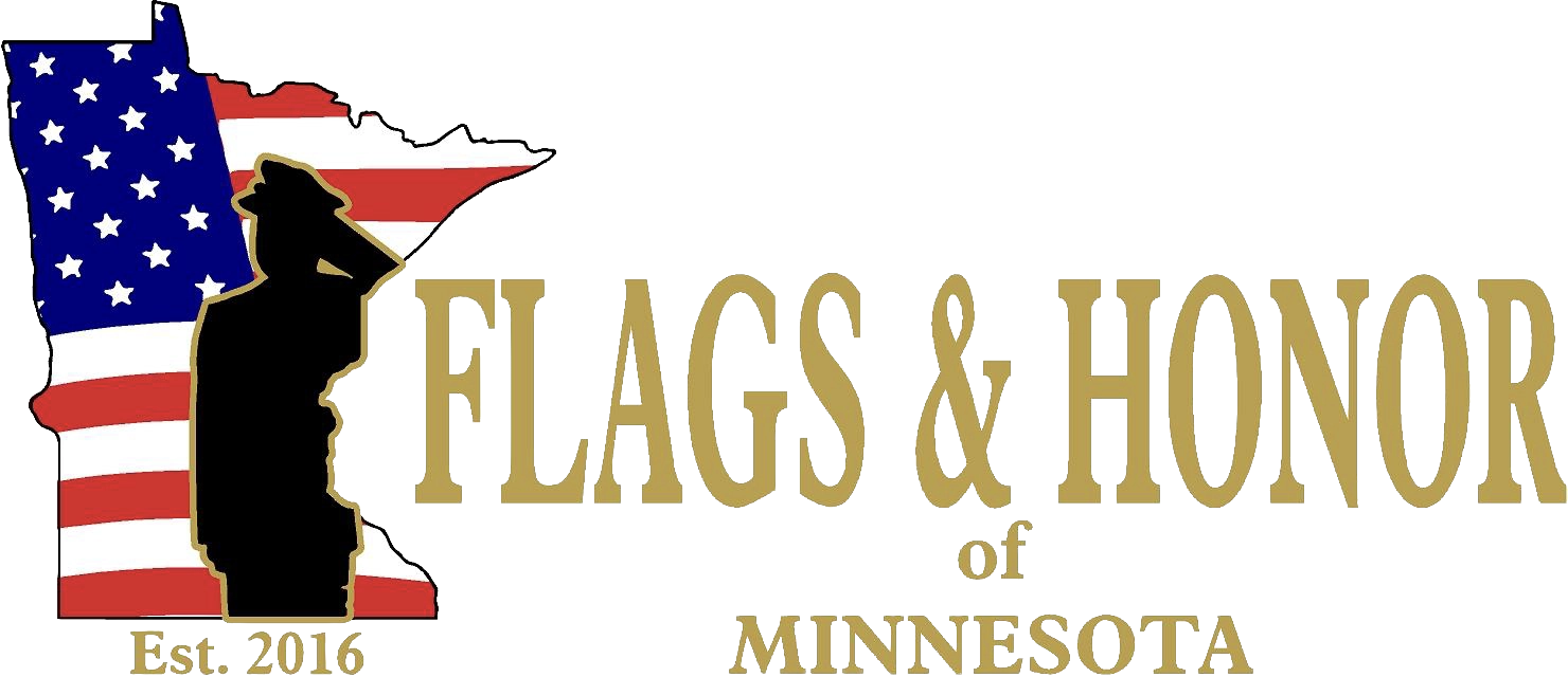 Flags & Honor of Minnesota logo